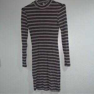 Long Sleeve Straps Dress